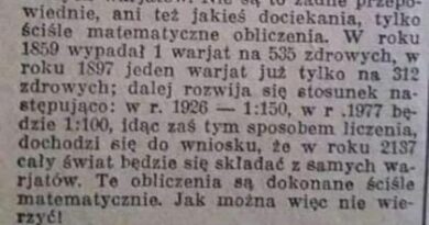 Wycinek z gazety