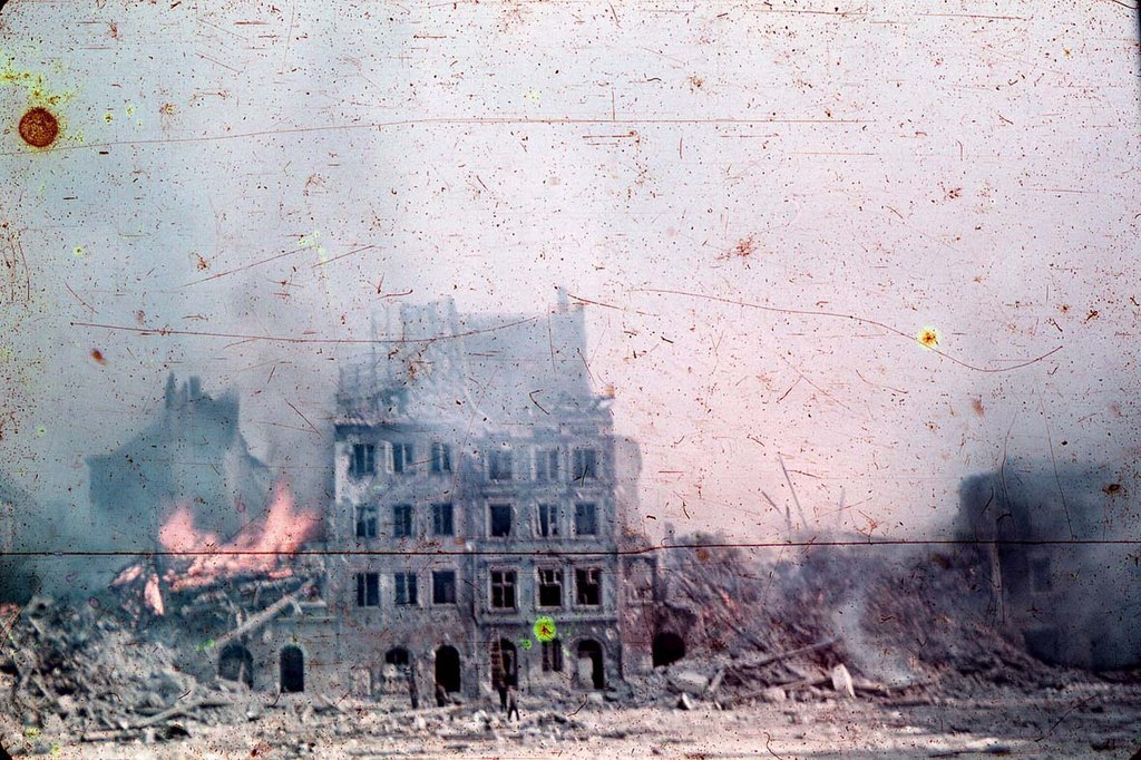 Zrujnowana Warszawa